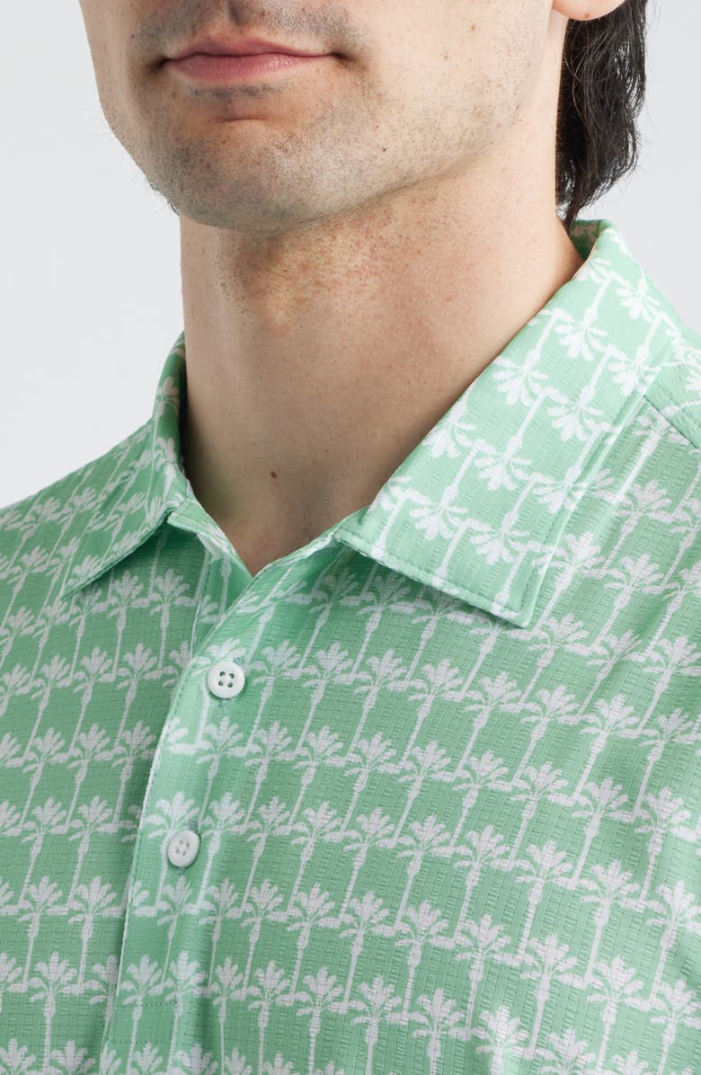 Tommy Bahama Bahama Coast Palm Reader IslandZone<sup>®</sup> Polo, Alternate, color, Mint Mojito