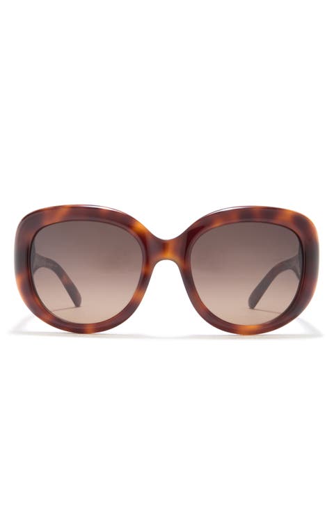 53mm Oversized Sunglasses
