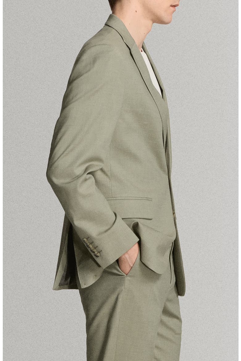 Milan Slim Fit Suit Jacket, Alternate, color, GREEN