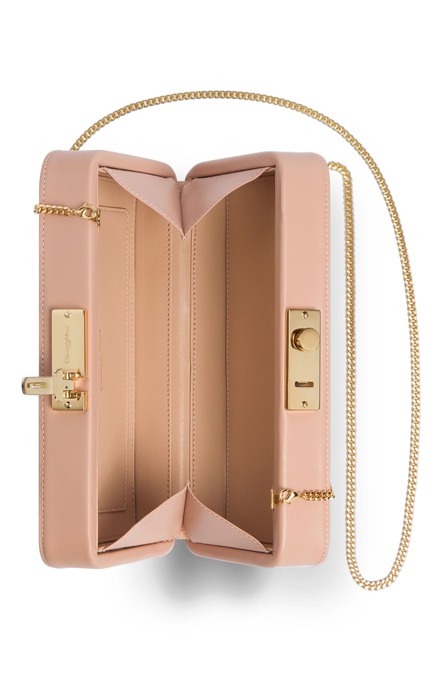 Valì Clutch, Alternate, color, Pink Leather