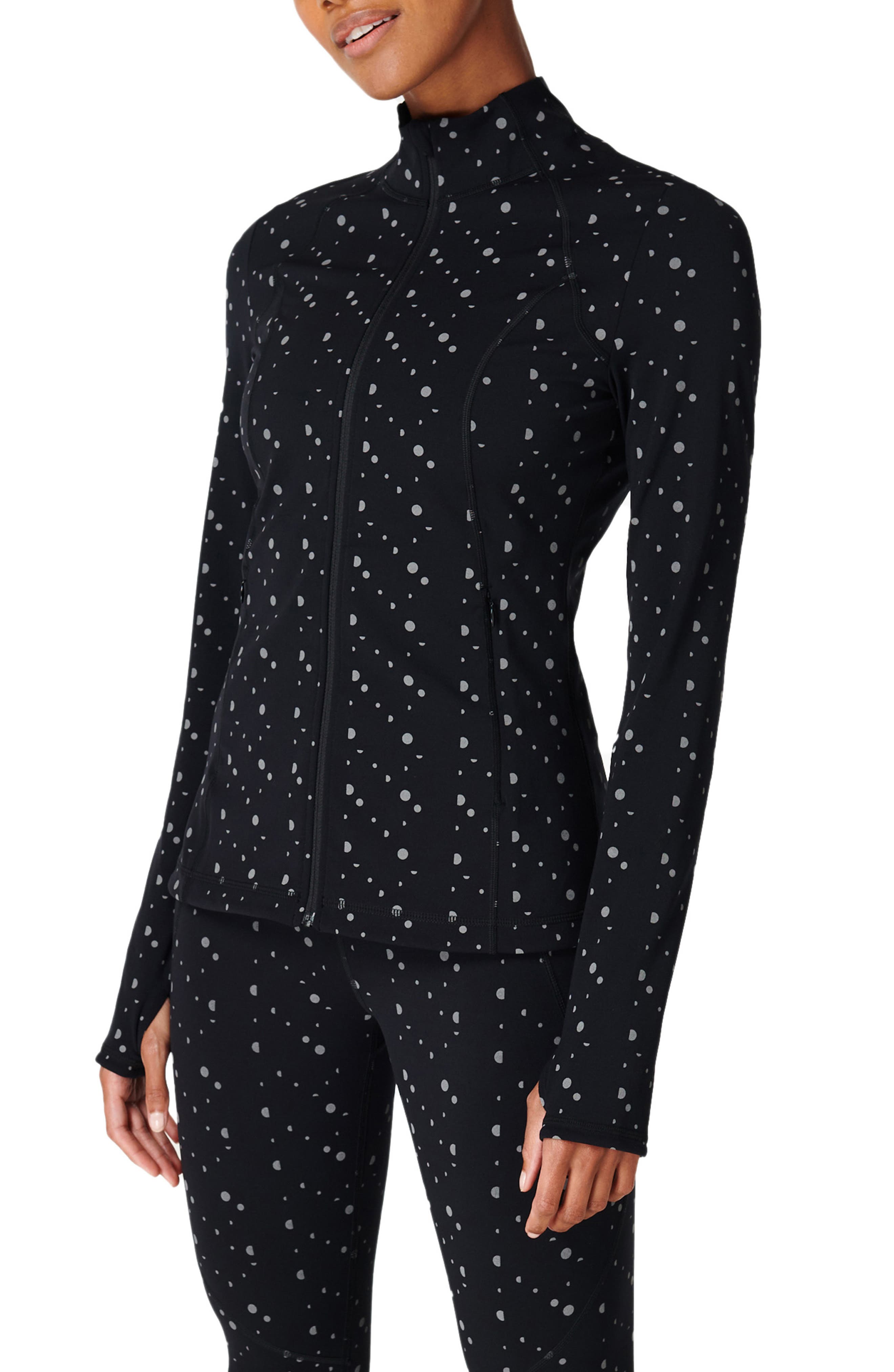 Sweaty Betty Power Workout Full Zip Jacket (Women) | Nordstromrack