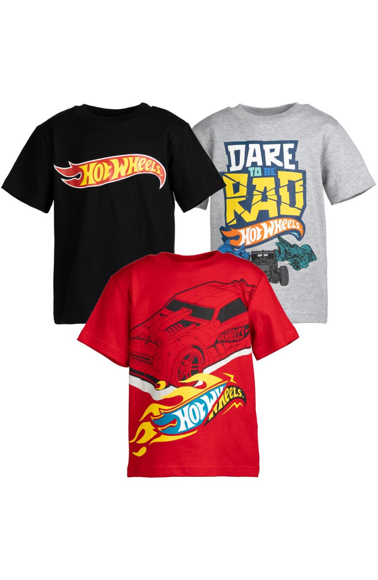 Hot Wheels 2-Pack T-Shirts, Main, color, Multicolor