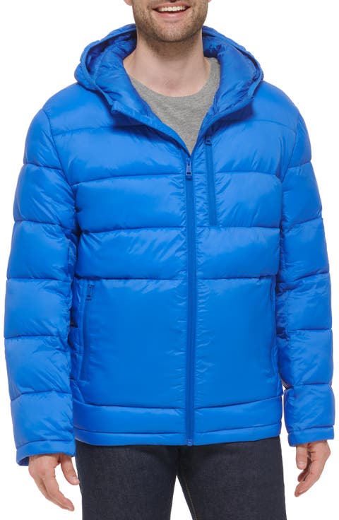Hooded Nylon Puffer Jacket