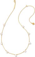 Kendra Scott Leighton Cultured Pearl Station Necklace