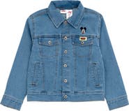 Disney Mickey Mouse & Friends Denim Jacket Overalls and Pants