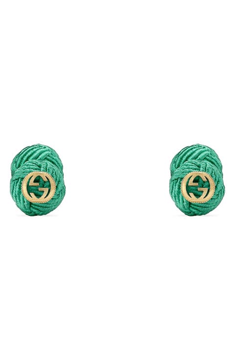 Interlocking-G Rope Cuff Links
