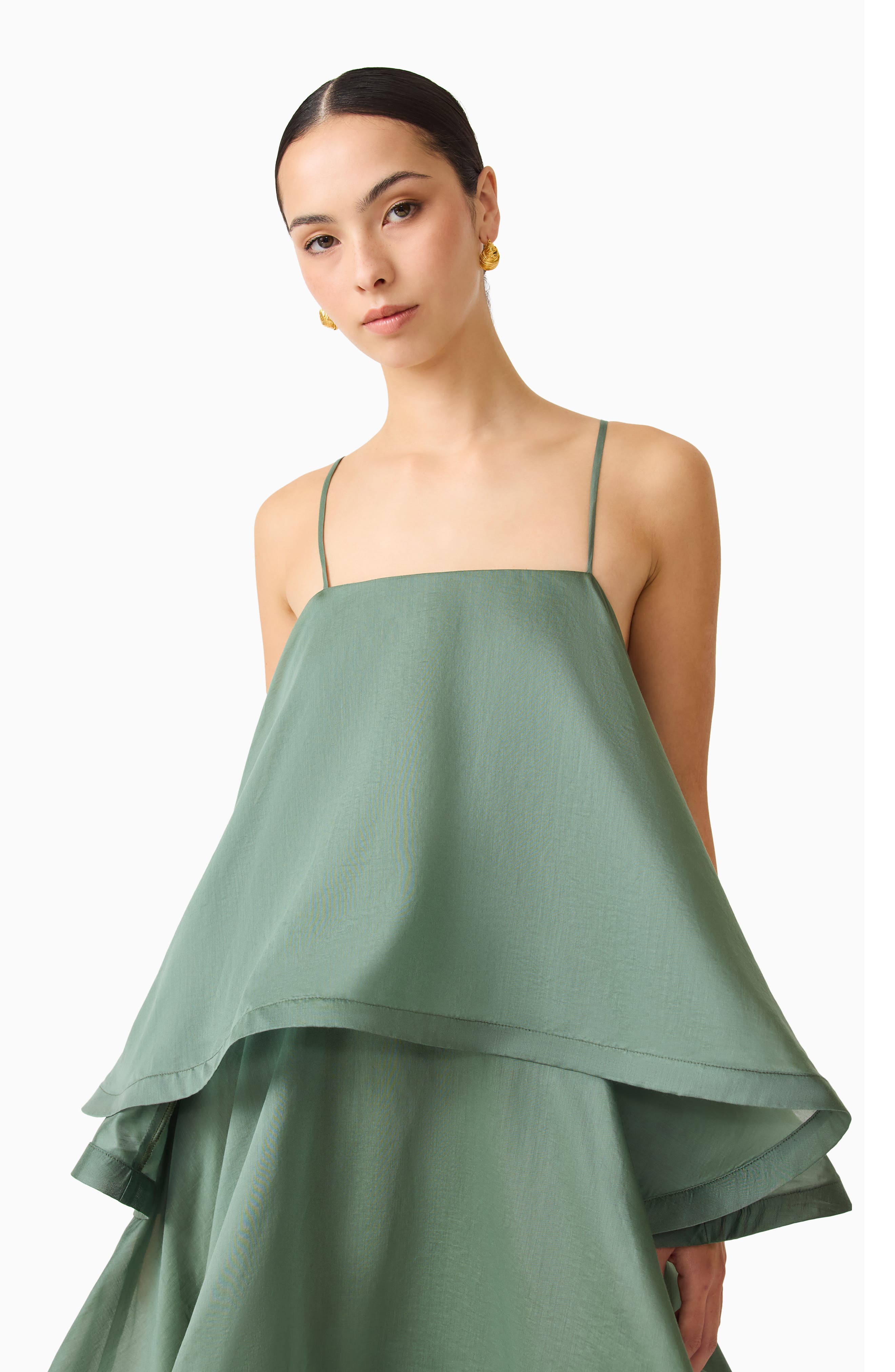 noemi tiered voile maxi dress Elliatt Noemi Tiered Voile Maxi Dress by Elliatt