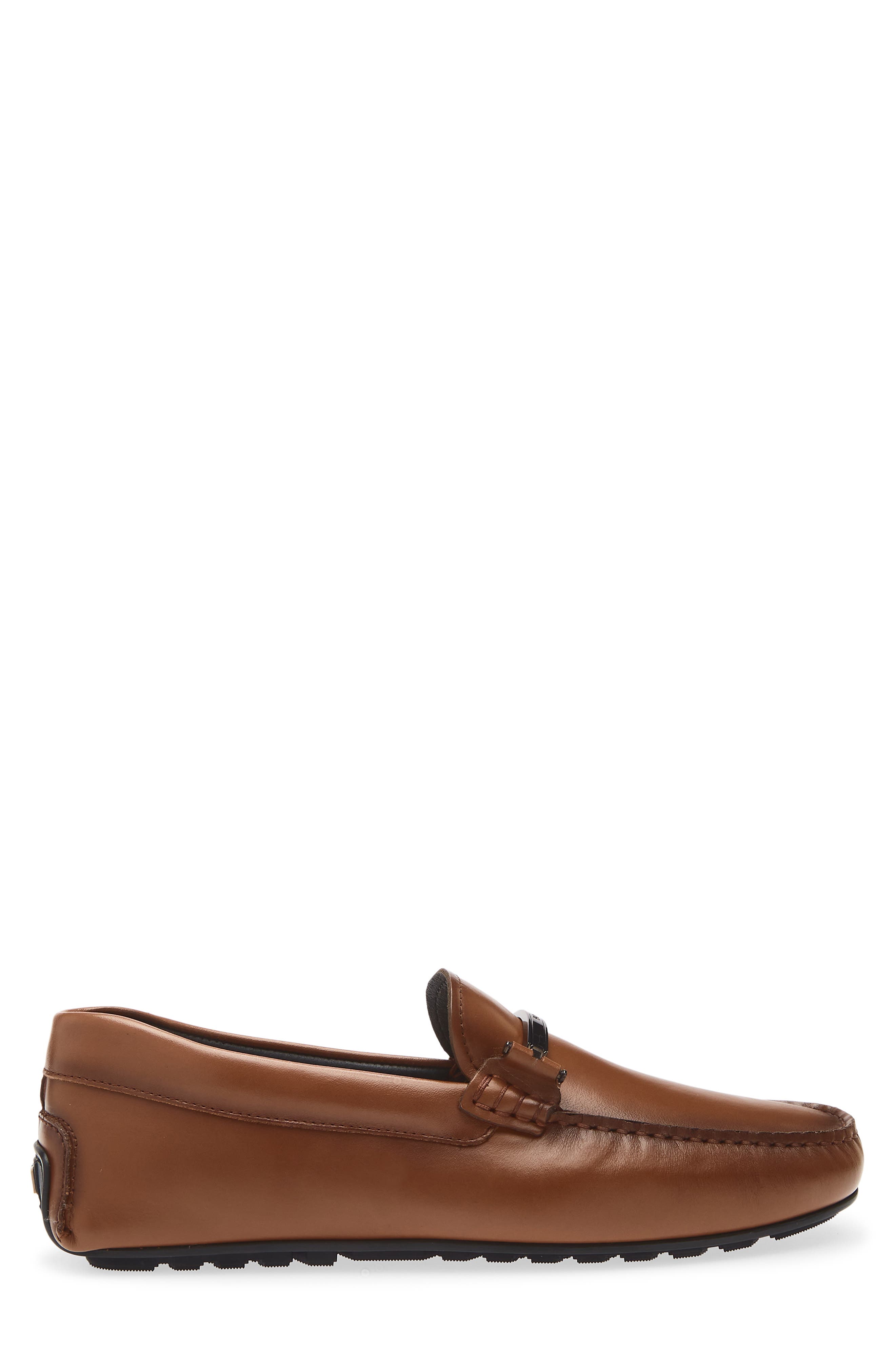 BOSS Noel Horsebit Loafer, Alternate, color, Medium Brown