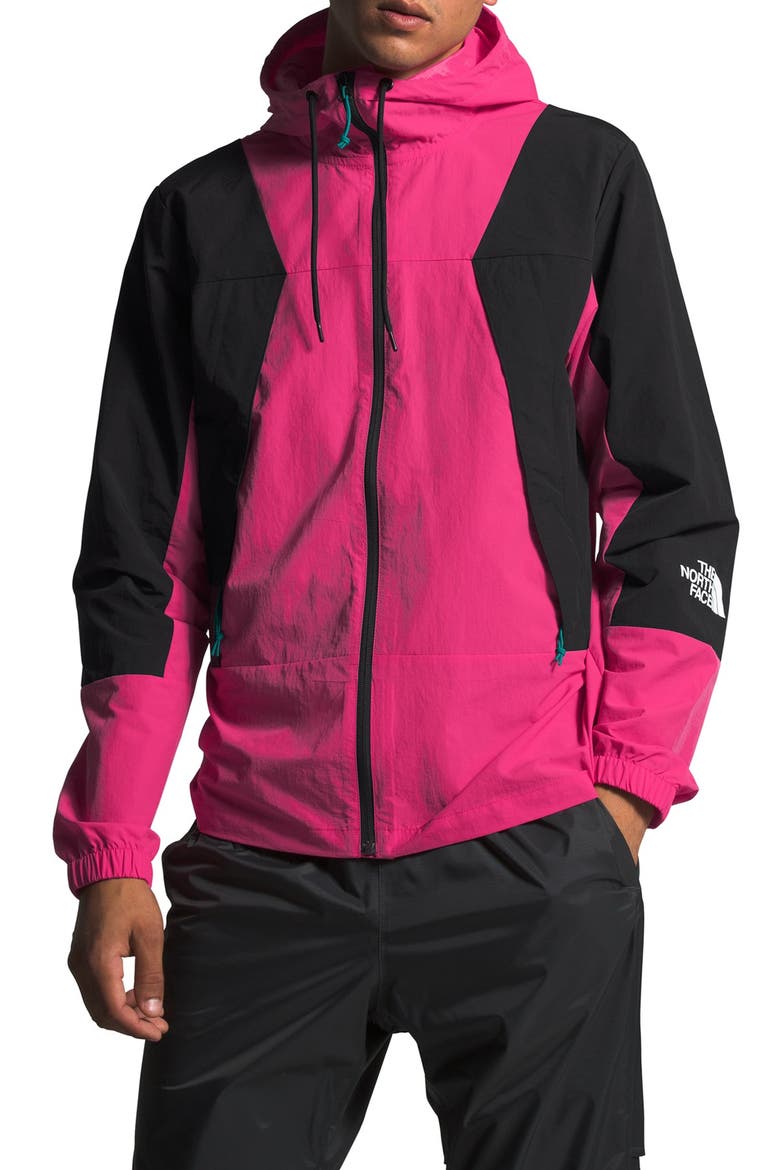 Peril Wind Hoodie Jacket, Main, color, MR PINK T
