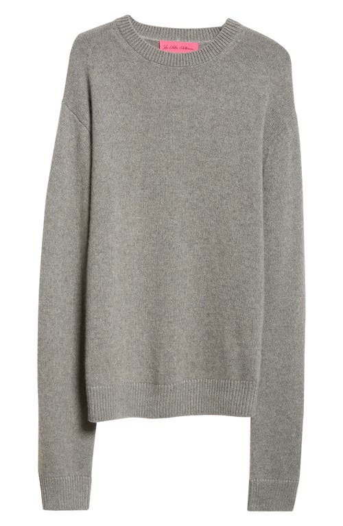 The Elder Statesman Cashmere Sweater In Light Grey