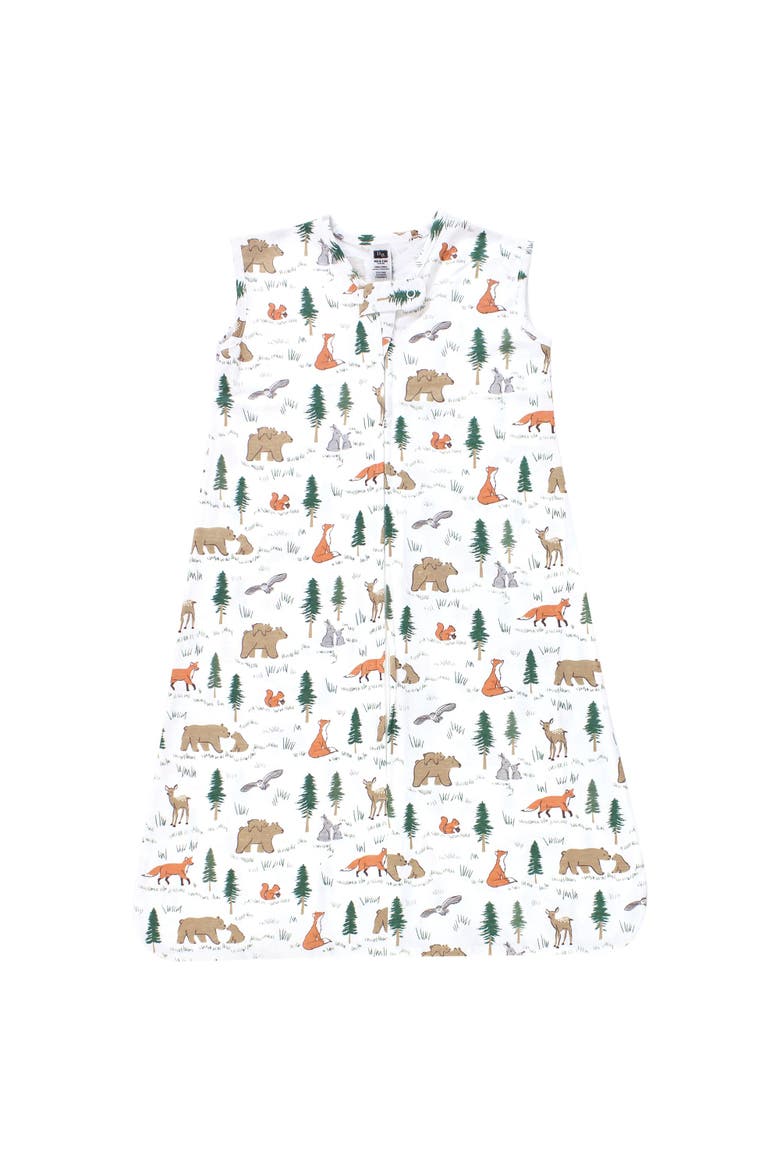 Cozy Cotton Sleeveless Sleep & Cuddle Pouch, Main, color, Sweet Woodland