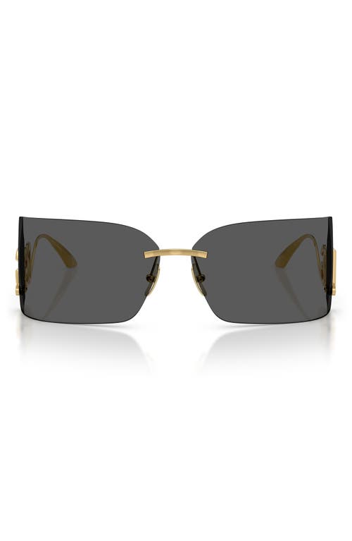 Dolce & Gabbana Dolce&gabbana 79mm Oversize Rectangular Sunglasses