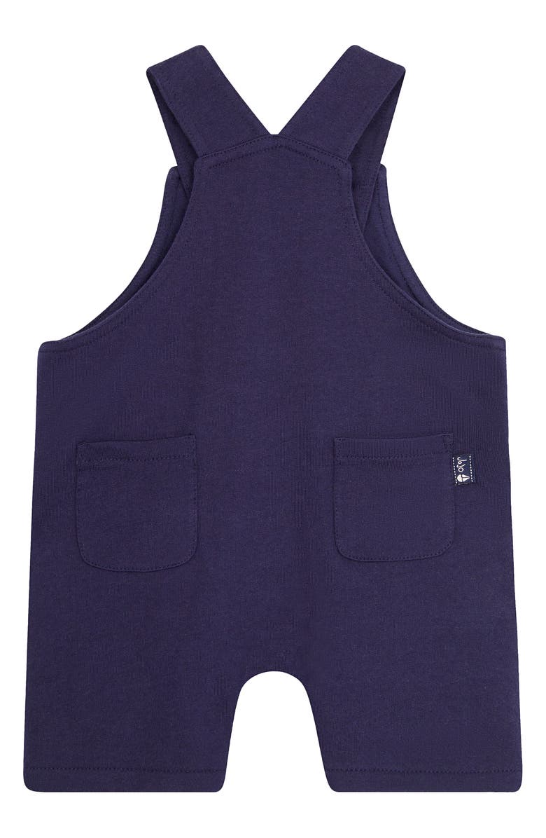 JOJO MAMAN BEBE Sailboat Appliqué T-Shirt & Overalls Set, Alternate, color,