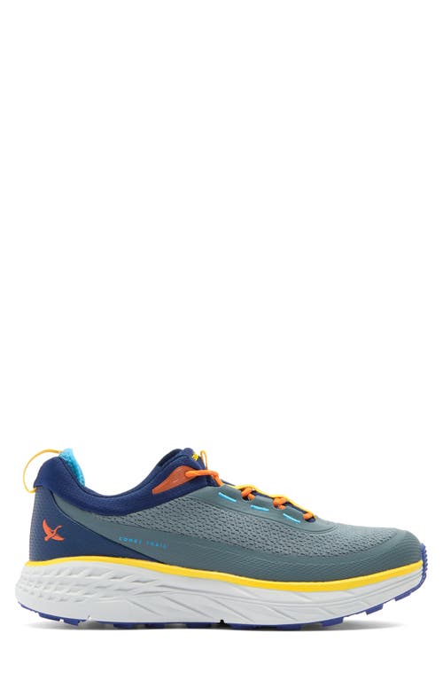 Eddie Bauer Comet Trail Sneaker In Blue/yellow/orange