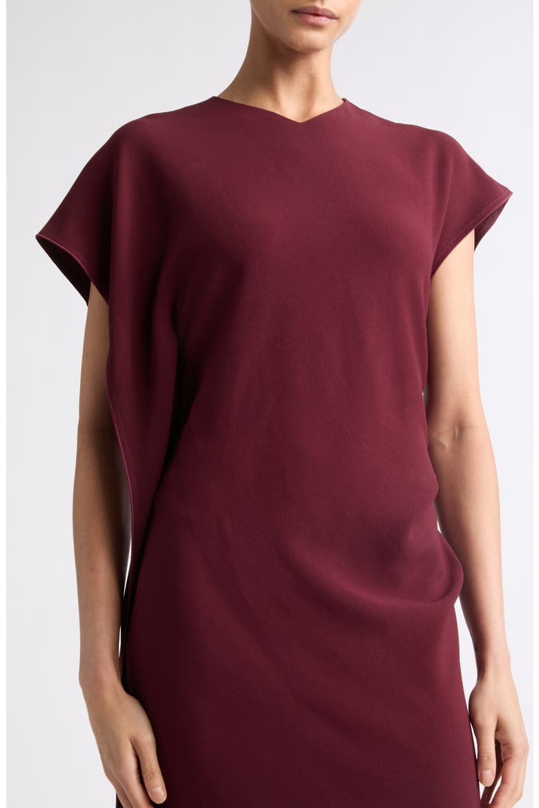 Victoria Midi Dress, Alternate, color, CINNABAR RED