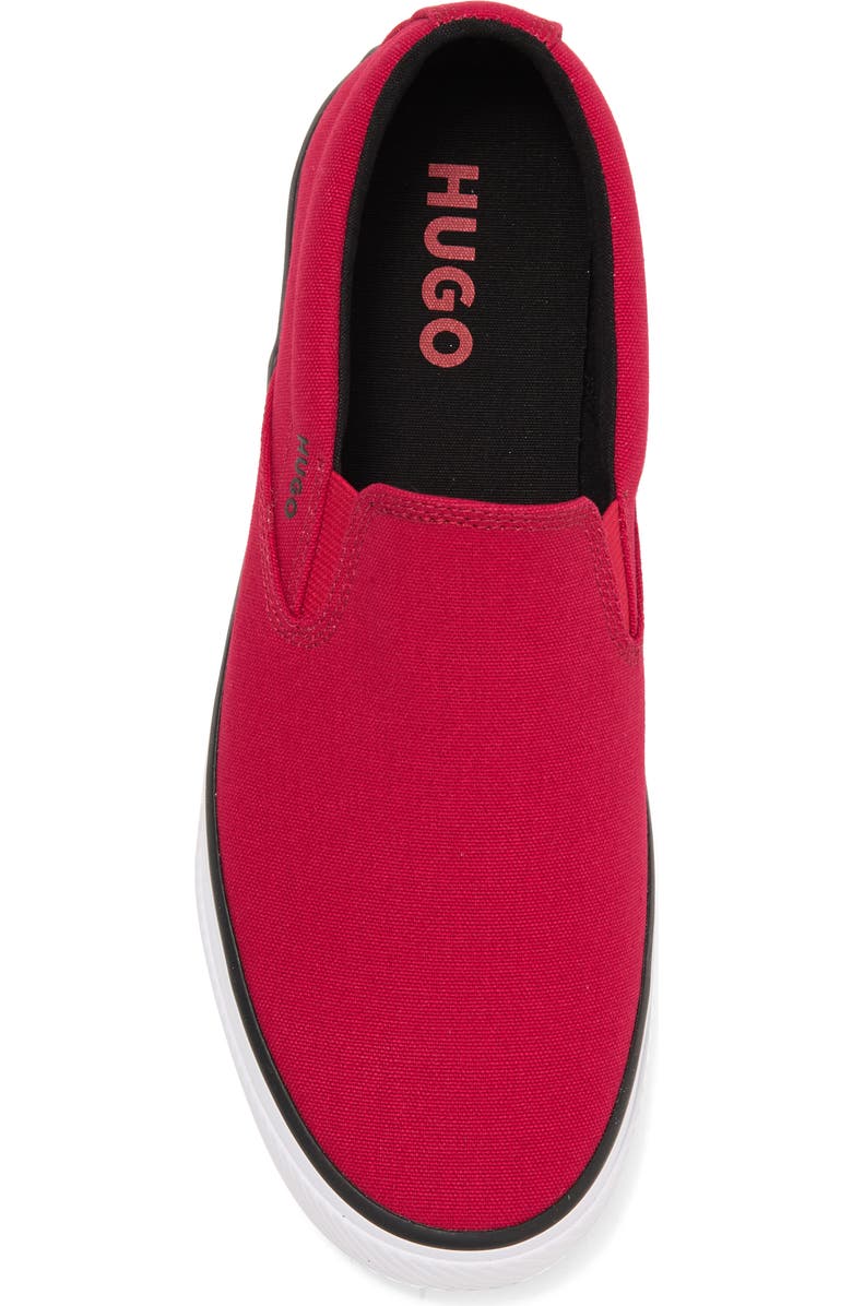 BOSS Dyer Slon Slip-On Sneaker, Alternate, color, Med Rd