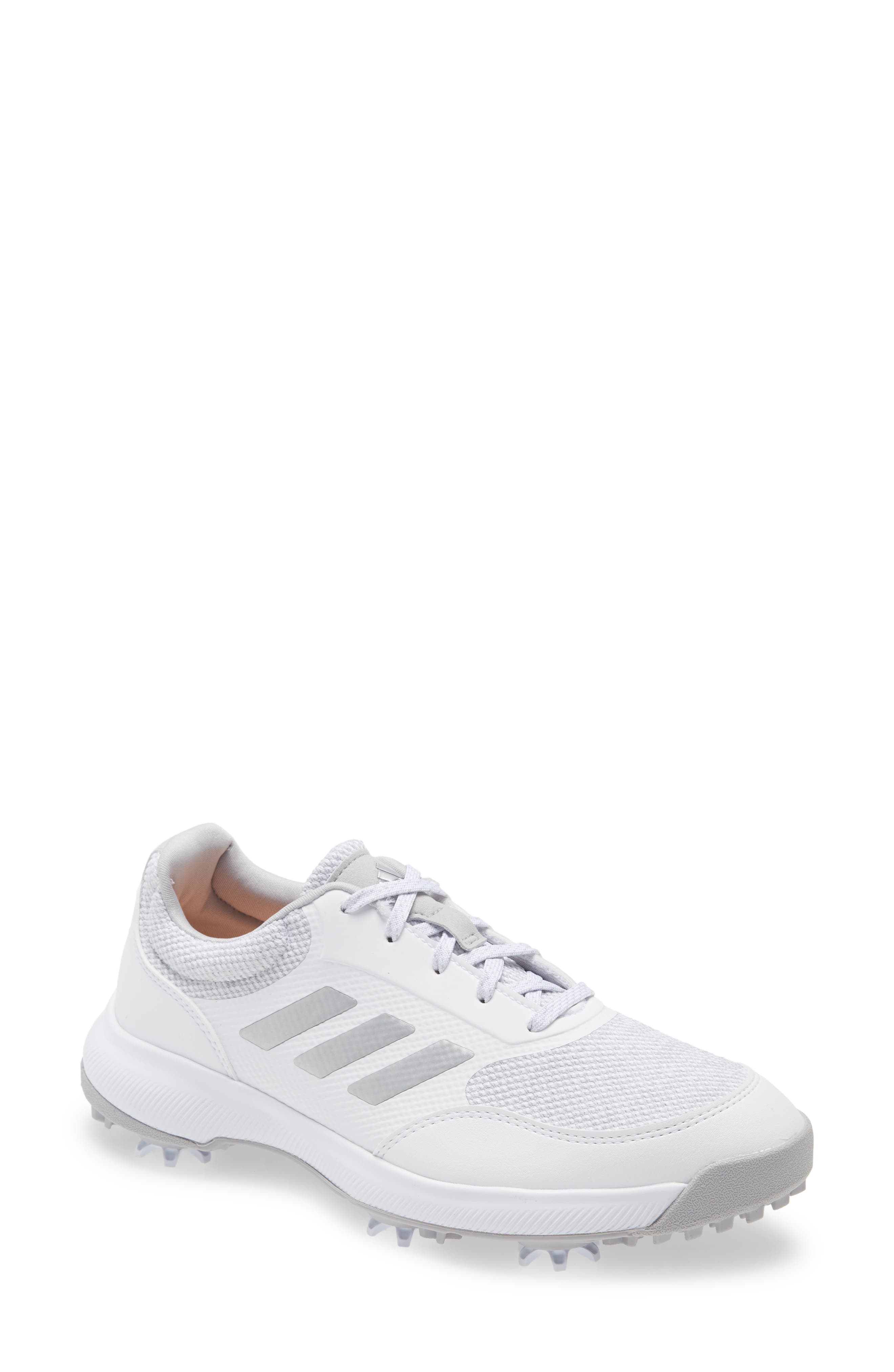 Tech Response 2.0 Golf Shoe, Main, color, WHITE/ SILVER