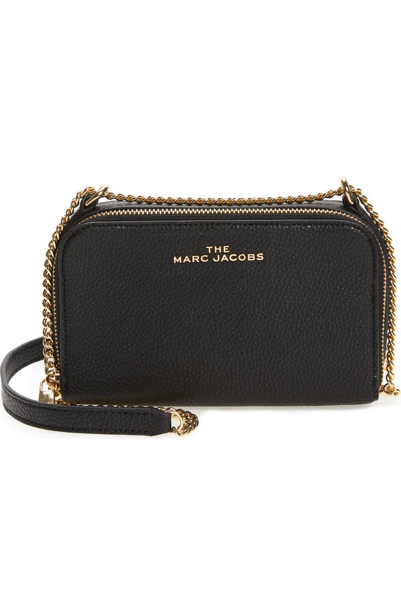 Marc Jacobs The Marc Jacobs Leather Crossbody Bag, Main, color,