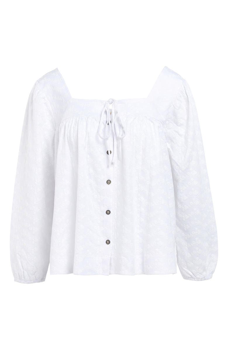 Barbour Delphinium Embroidered Top, Alternate, color, 