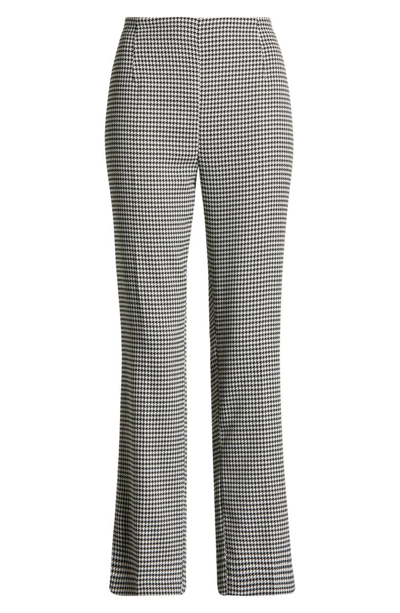 Halogen<sup>®</sup> Houndstooth Check Pants, Alternate, color, Rich Black