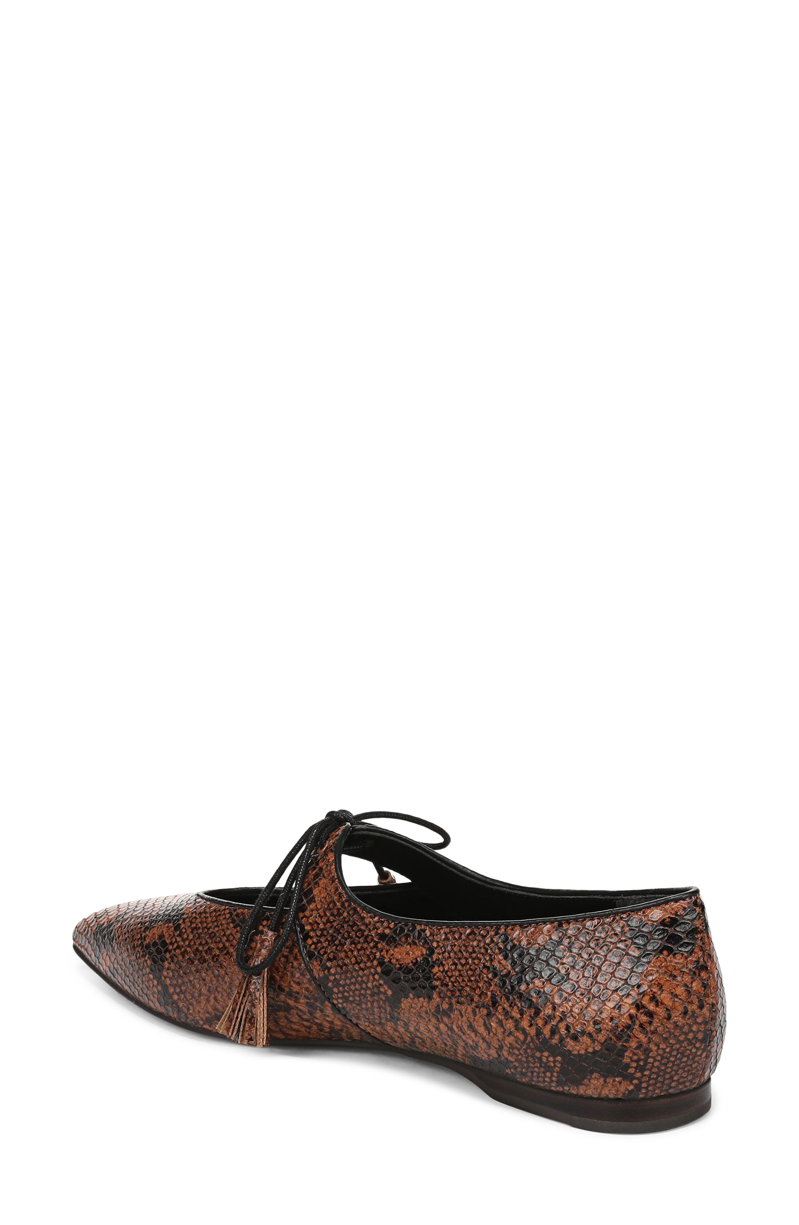 Lily Mary Jane Flat, Alternate, color, GINGERBREAD LEATHER