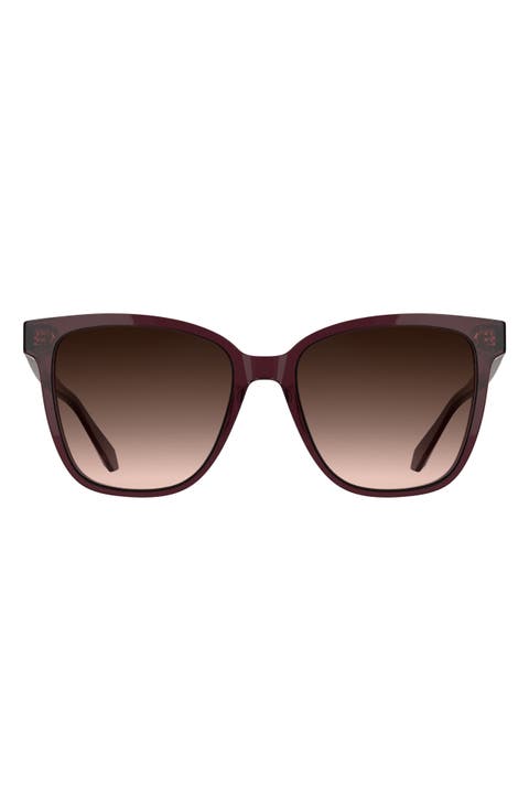 Dira 56mm Rectangular Sunglasses