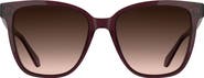 Kendra Scott Dira 56mm Rectangular Sunglasses