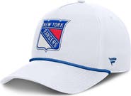 FANATICS Men's Fanatics White New York Rangers Rope A-Frame Adjustable Hat
