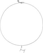 Monica Vinader Lab Grown Diamond Initial Pendant