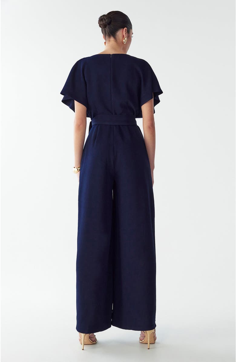BWLDR Shana Jumpsuit, Alternate, color, Navy Blue