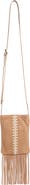 Lucky Brand Rayy Fringe Leather Crossbody Bag