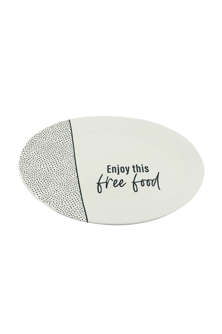 Free Food Platter, Main, color, White