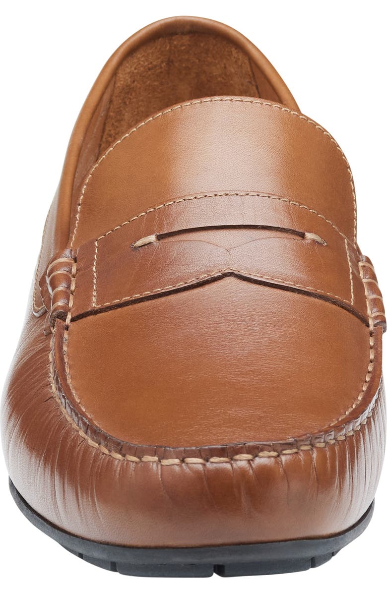 Johnston & Murphy Beck Penny Loafer, Alternate, color, Tan Full Grain