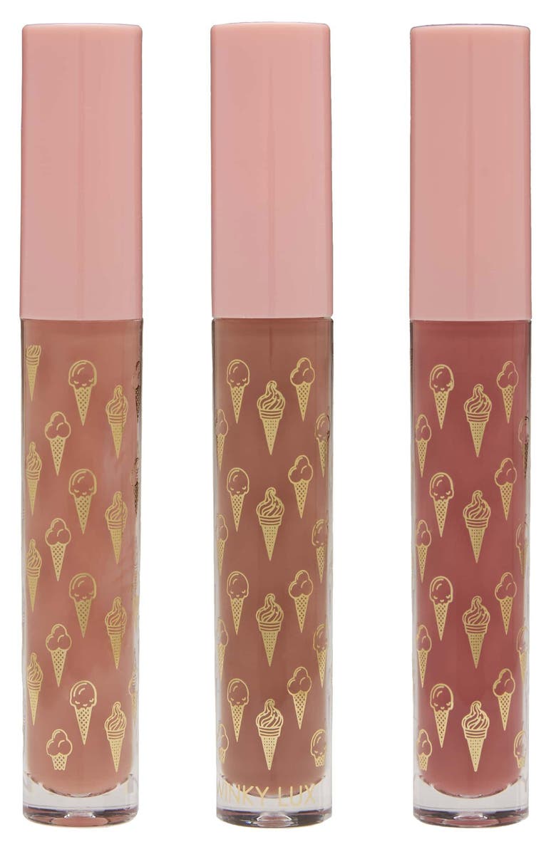 Winky Lux Double Matte Whip Liquid Lipstick Trio, Alternate, color, 