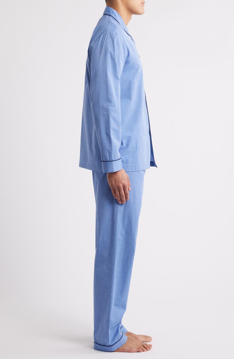 Majestic International Cotton Pajamas, Alternate, color, Blue