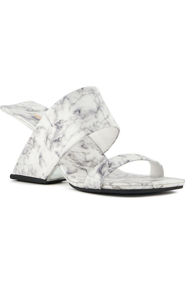 United Nude Loop Hi, Alternate, color, White Marble