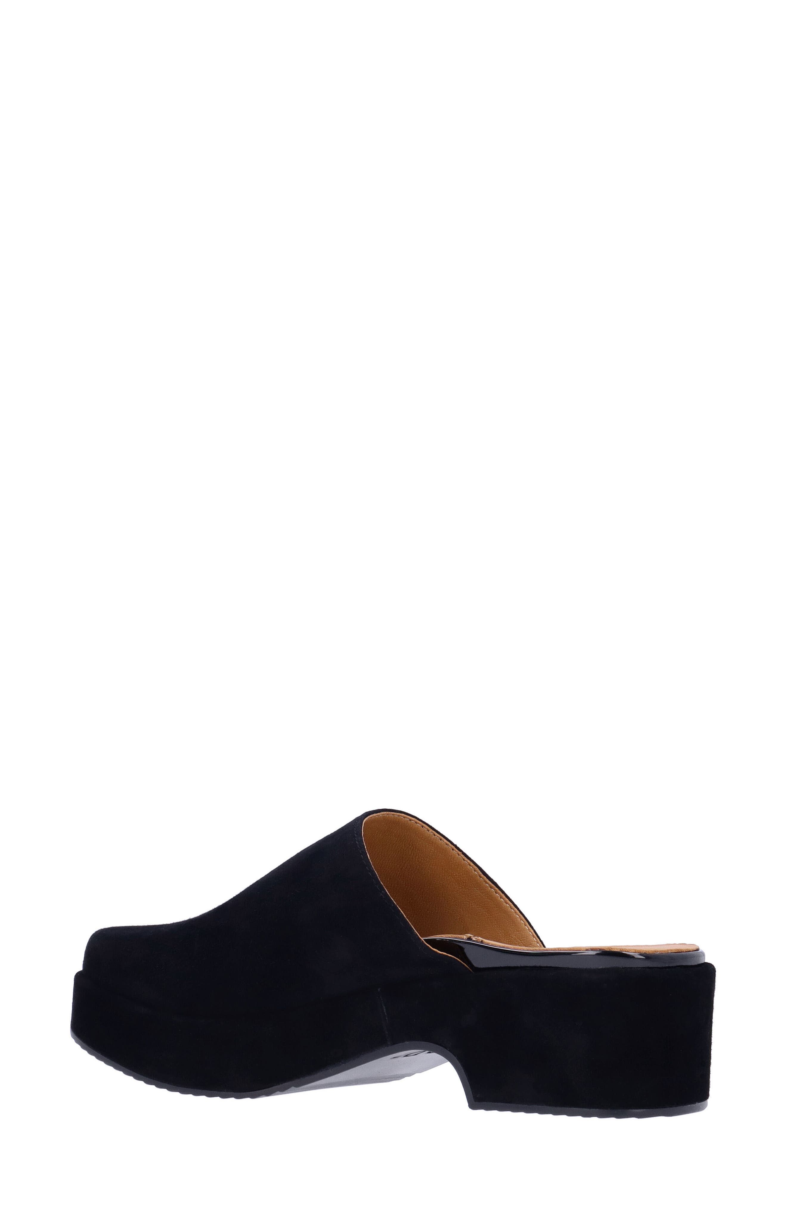 L'Amour des Pieds Galana Platform Mule, Alternate, color, Black