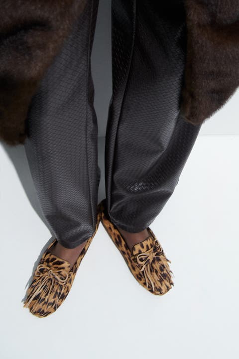 Fringed Loafers