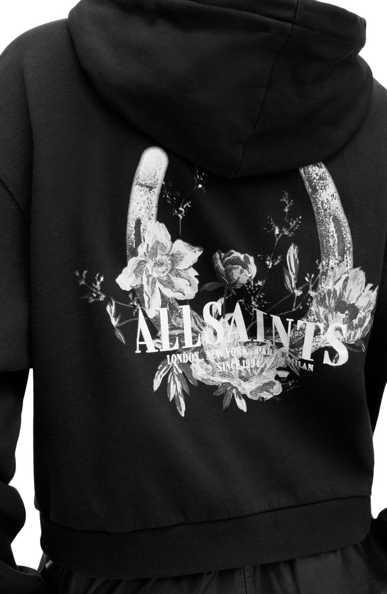 AllSaints Fortuna Pippa Hoodie, Alternate, color, 