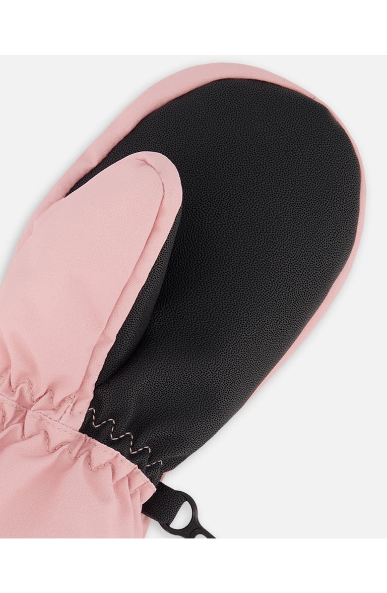 Deux par Deux Baby Girl Winter Mittens Play, Alternate, color, Dusty Pink