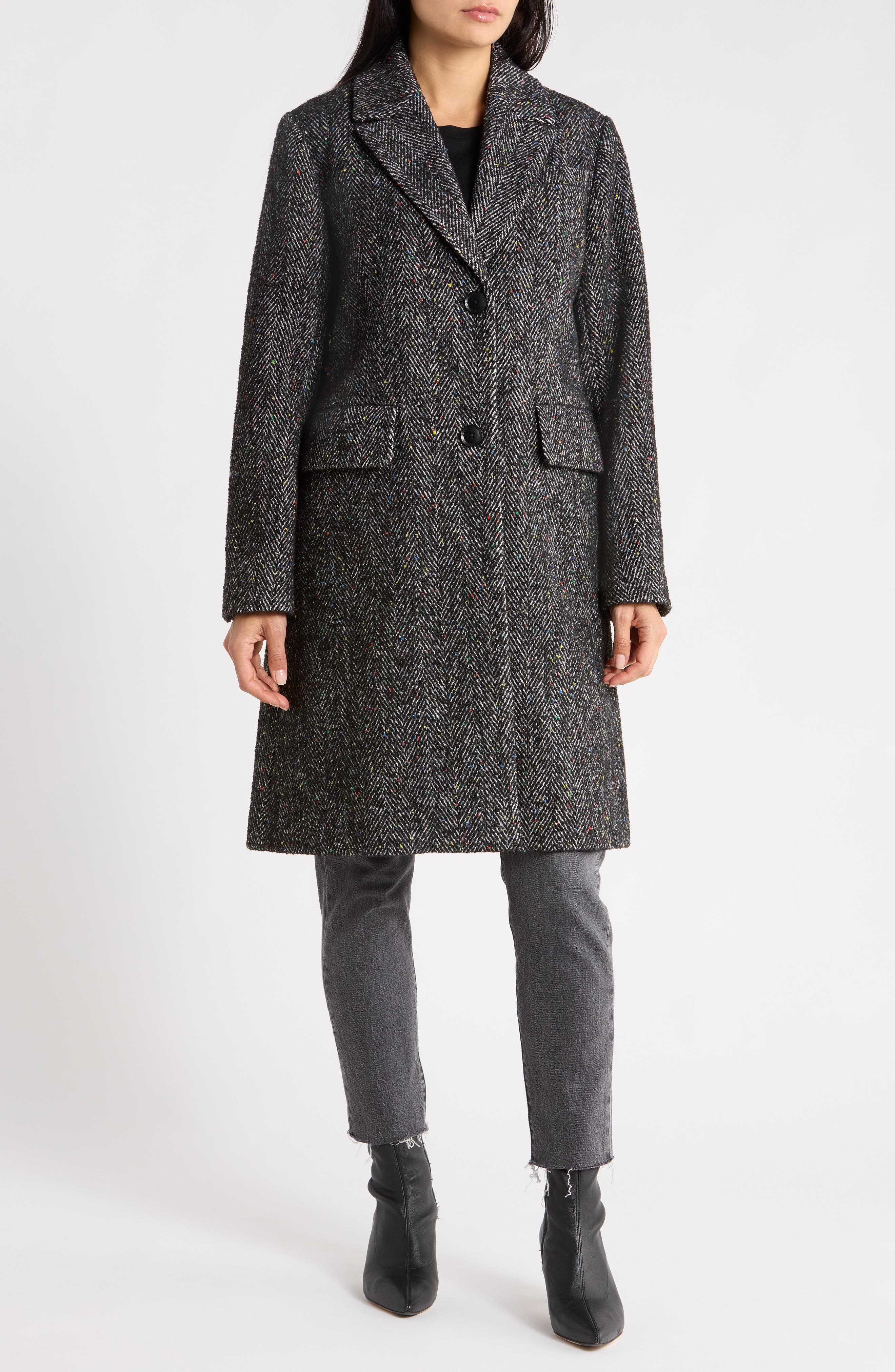 Herringbone Walker Coat