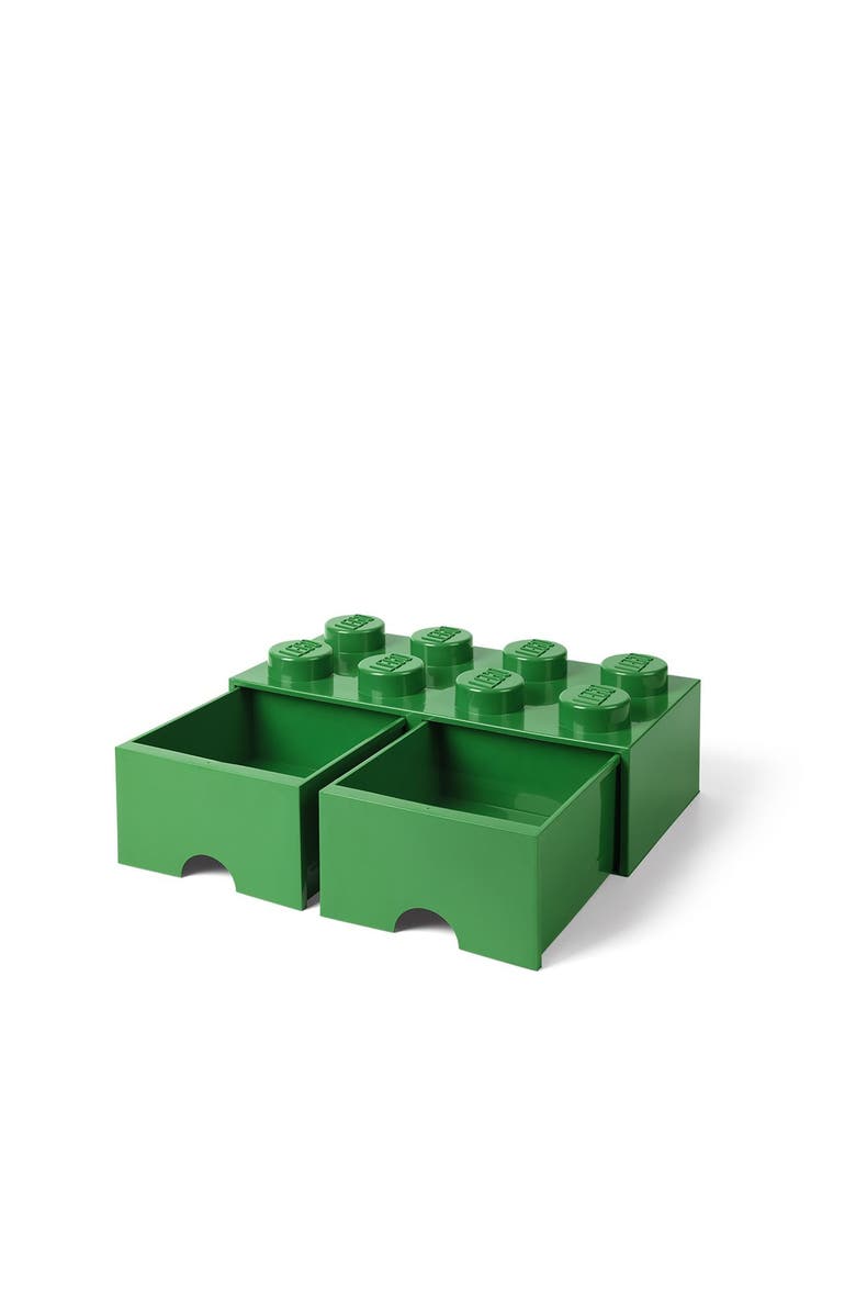 LEGO Storage Brick Drawer, Alternate, color, Green
