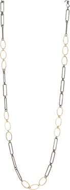 Armenta Two-Tone Link Necklace
