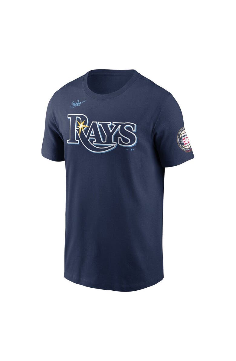 Nike Men's Nike Fred McGriff Navy Tampa Bay Rays Name & Number Hall of Fame T-Shirt, Alternate, color, 