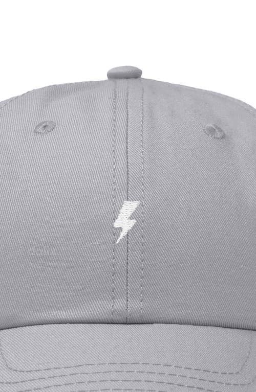 Dalix Lil Bolt Dad Cap In Gray