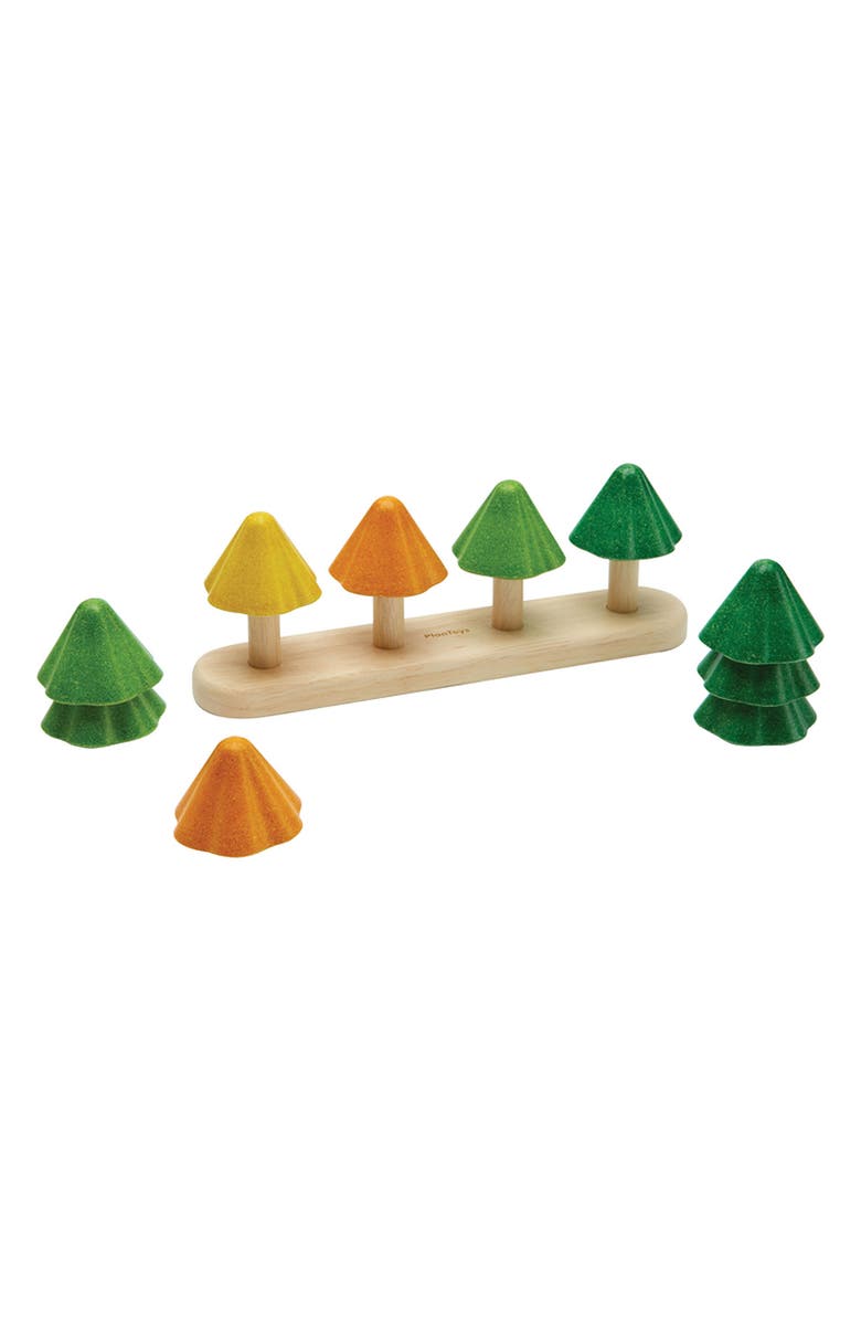PlanToys<sup>®</sup> Sort & Count Trees Playset, Alternate, color, Assorted
