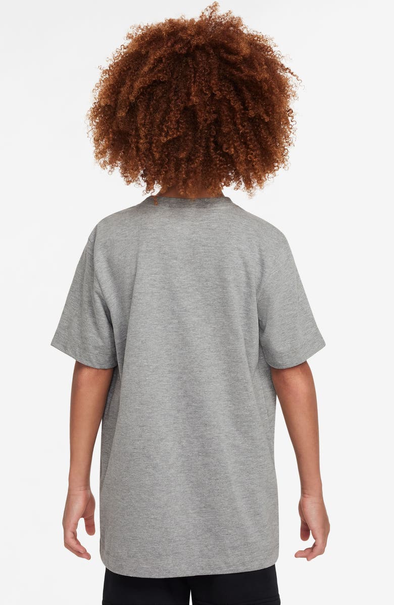 Nike Kids' Sportswear JDI Graphic T-Shirt, Alternate, color, 063 Dk Grey Heather