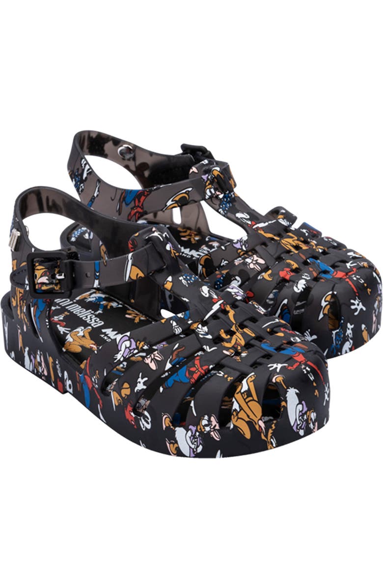 Melissa Kids' Disney<sup>®</sup> Mickey & Friends T-Strap Sandal, Main, color,
