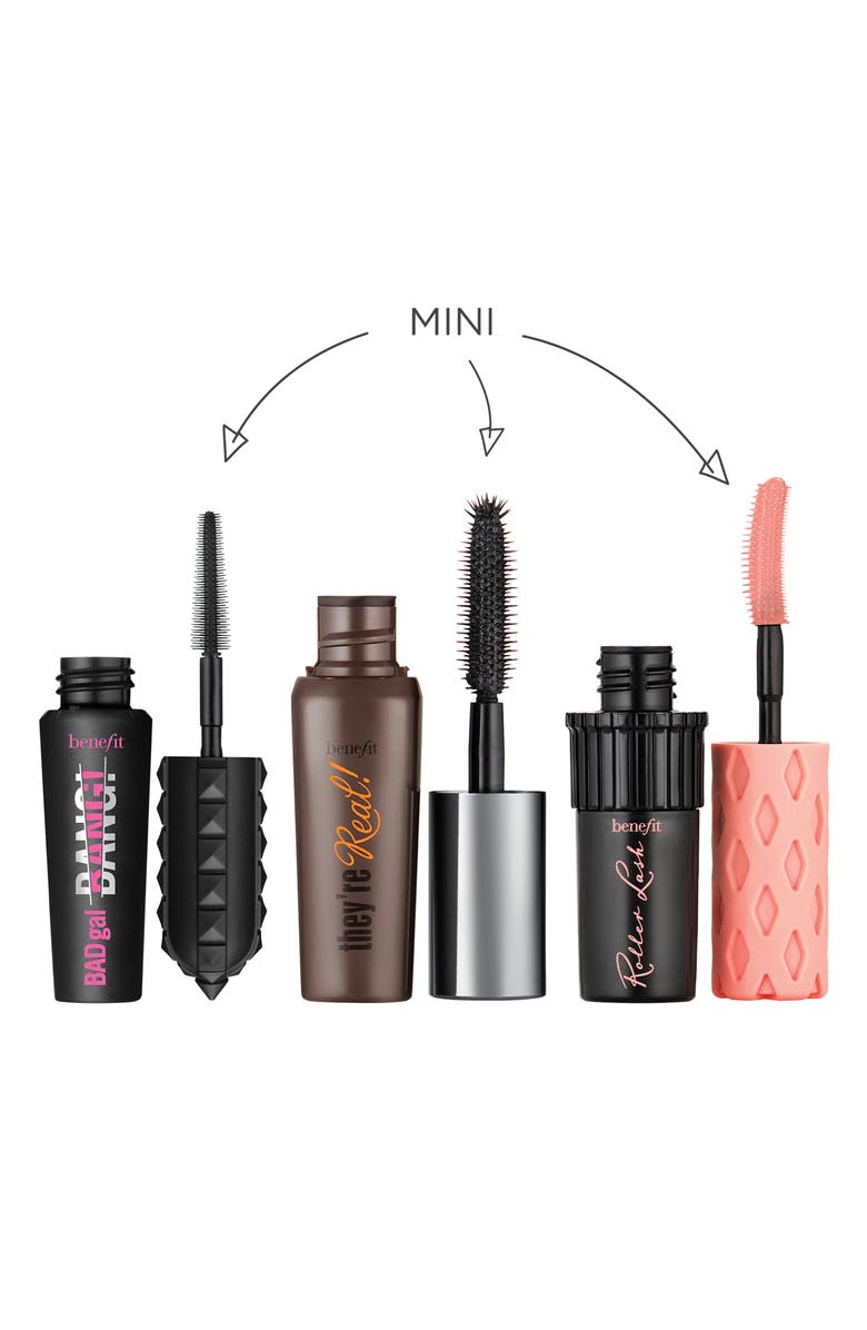 Benefit Cosmetics Benefit Big Lash Adventure Travel Size Mascara Set, Alternate, color, 
