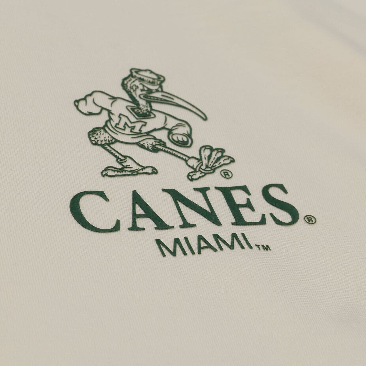 Mitchell & Ness Men's Mitchell & Ness Cream Miami Hurricanes Core Icon ...